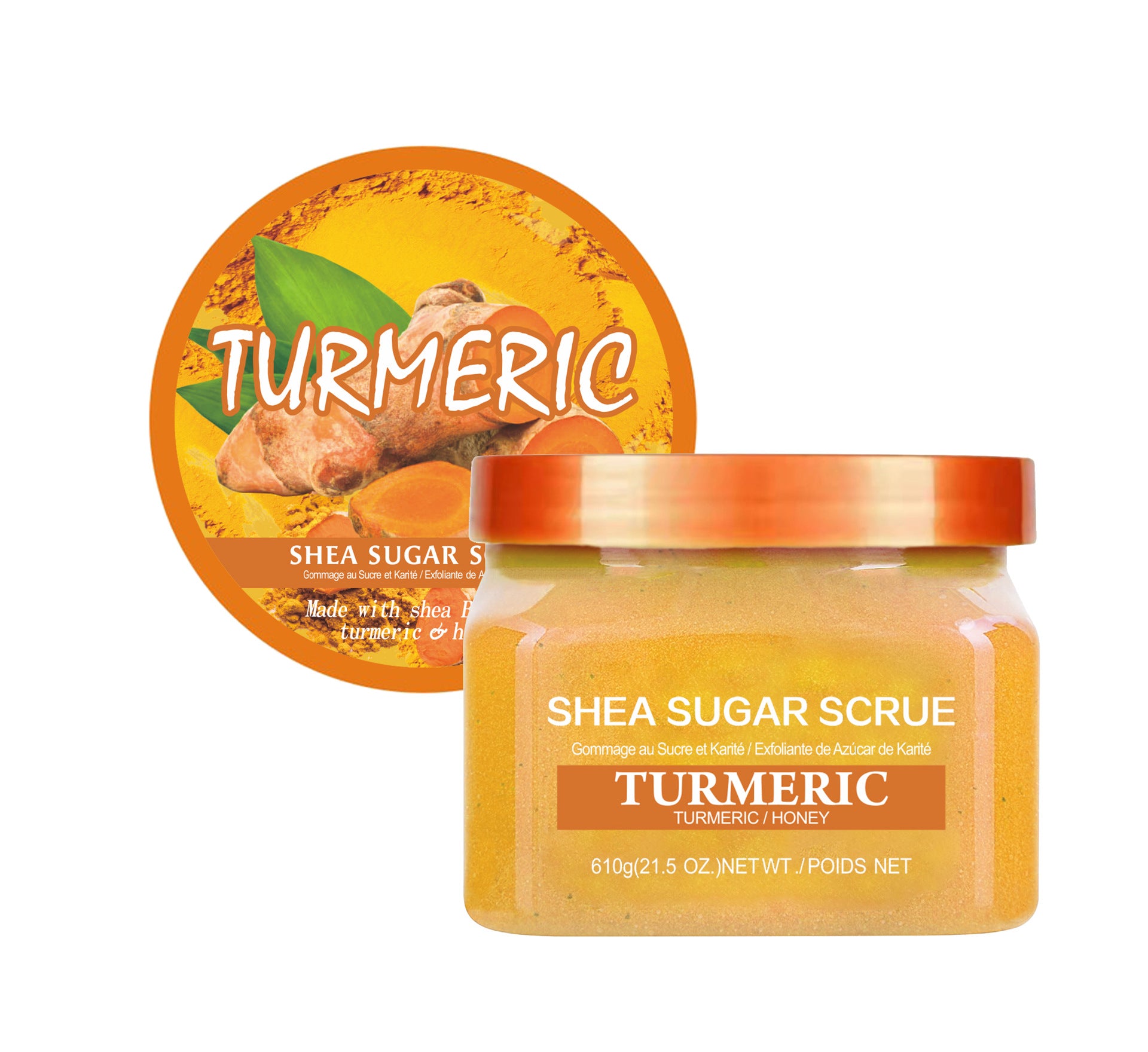 Sugar Salt Exfoliating Facial Scrub