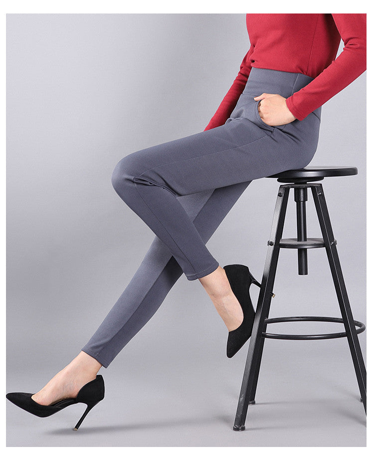 VELOUR High Waist Plus Size Leggings
