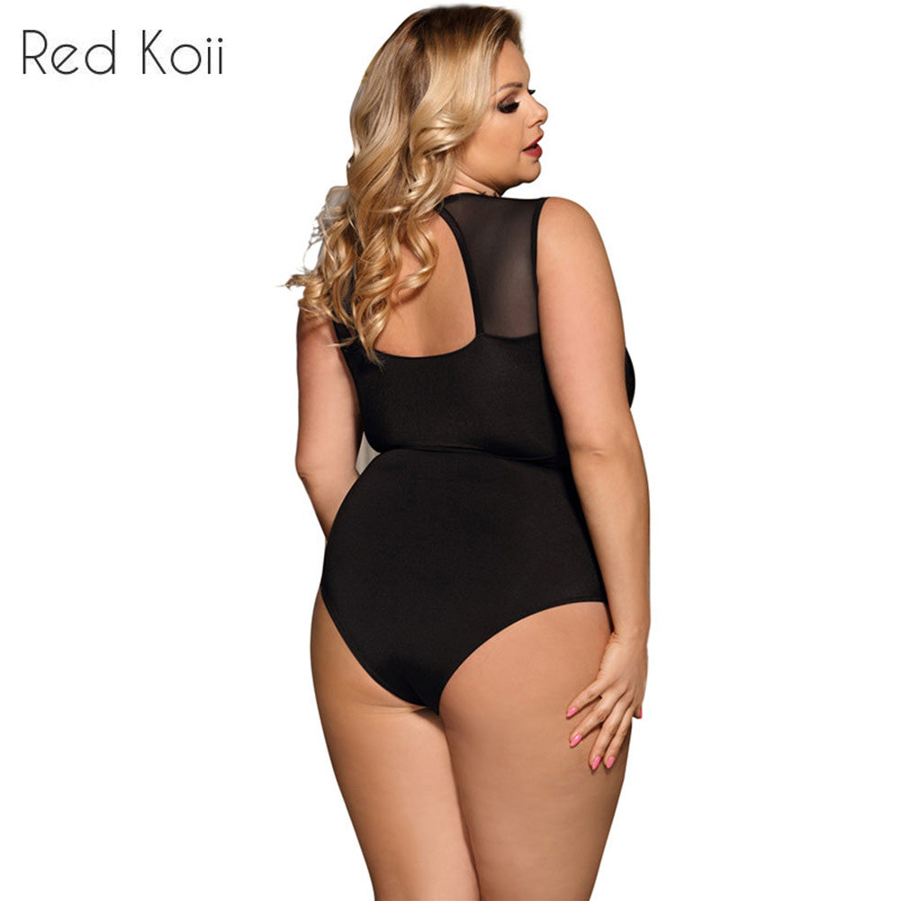VELOUR Plus Size Lace Lingerie Set