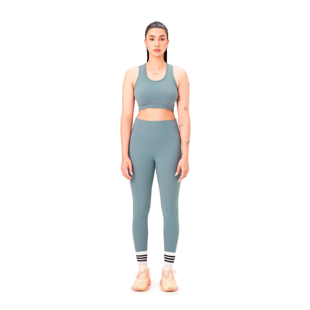 ApparelX 2 piece workout sets for women - High Waisted Leggings & Sports Bra Womens 2 piece workout set for Yoga Gym