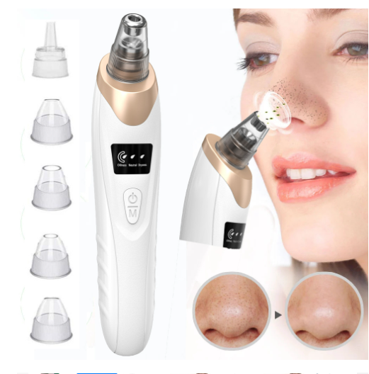 PORÉ Pore Vacuum and Silicone Brush Duo — complete pore care set in white