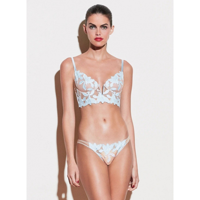 VELOUR French Lace Heavy Embroidery Lingerie Set