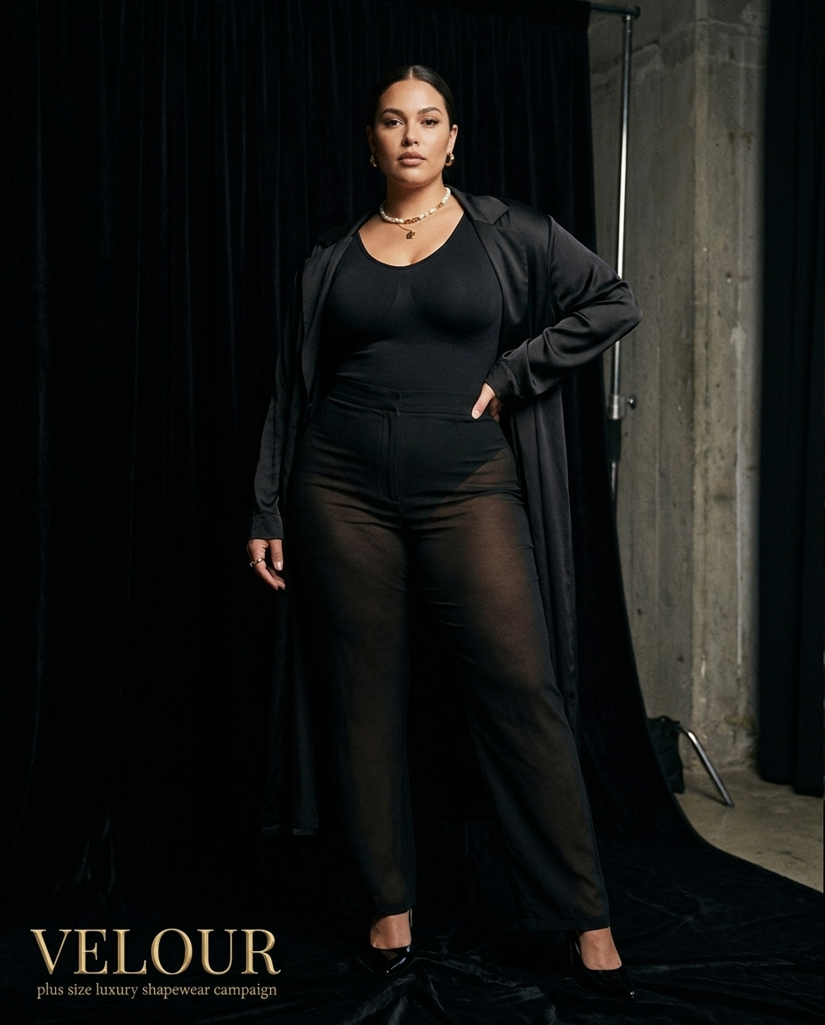 VELOUR Seamless Plus Size Corset Shapewear